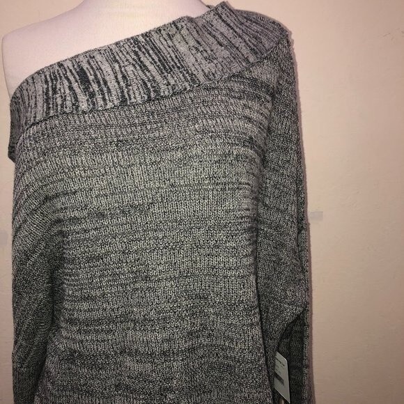 NEW! Free People Alana Off the Shoulder Slouchy Knit Oversized Sweater -  XS - Picture 3 of 9